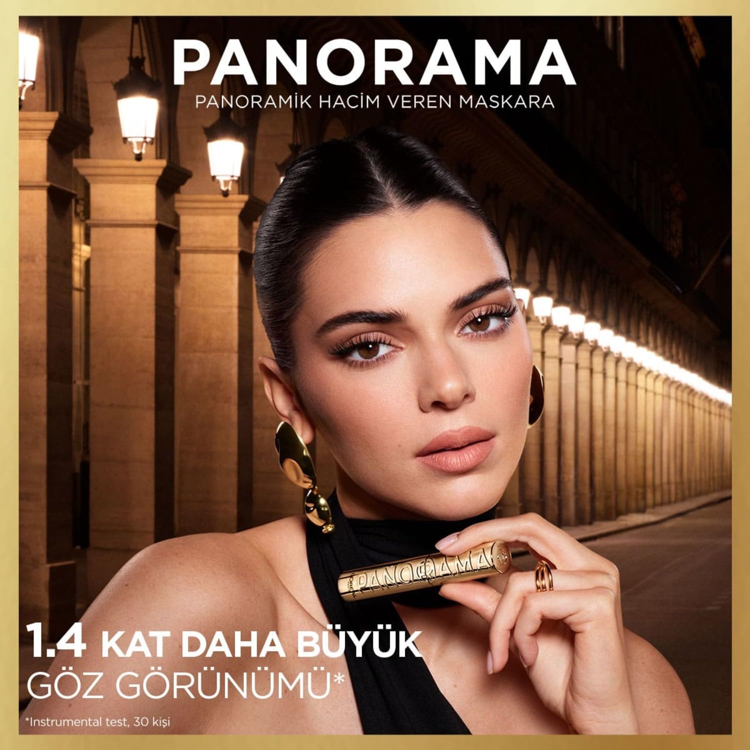L'Oreal Paris Panorama Hacim Veren Maskara - Siyah