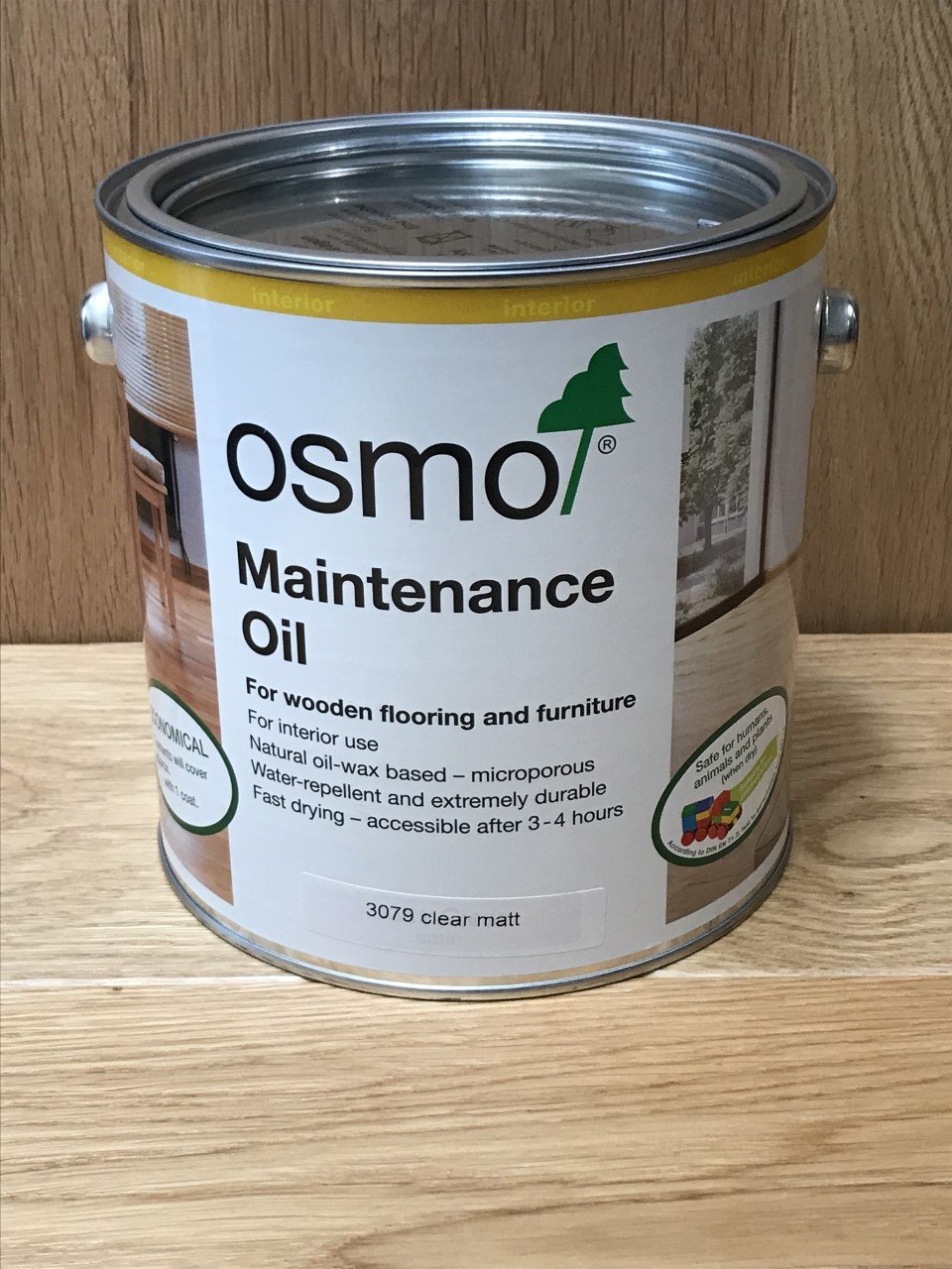 Osmo Maintenance Oil 3079 Clear Matt 2.5Ltr
