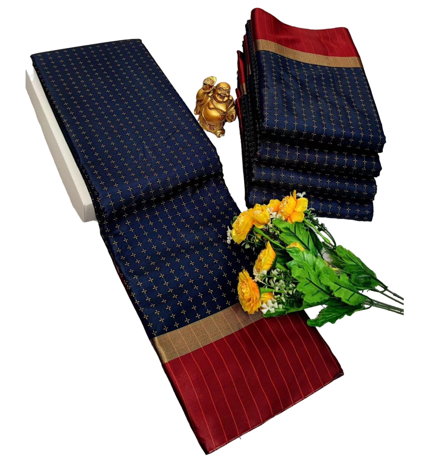 Women Woven Soft Silk Saree With Blouse Piece_freesize(Blue)-image-41