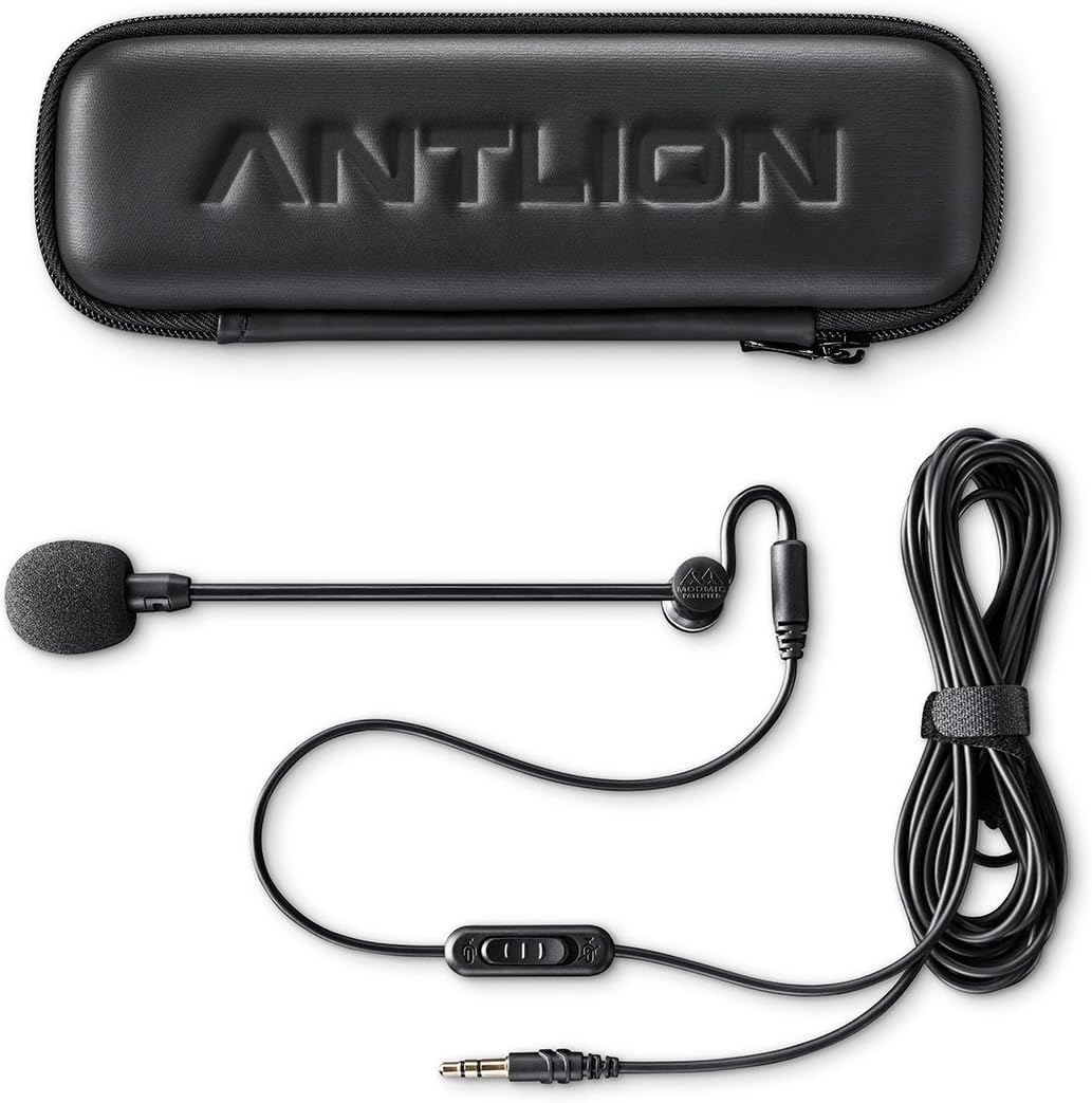 Antlion Audio ModMic 4.0 Attachable Boom Microphone - Omni-Directional with Mute Switch