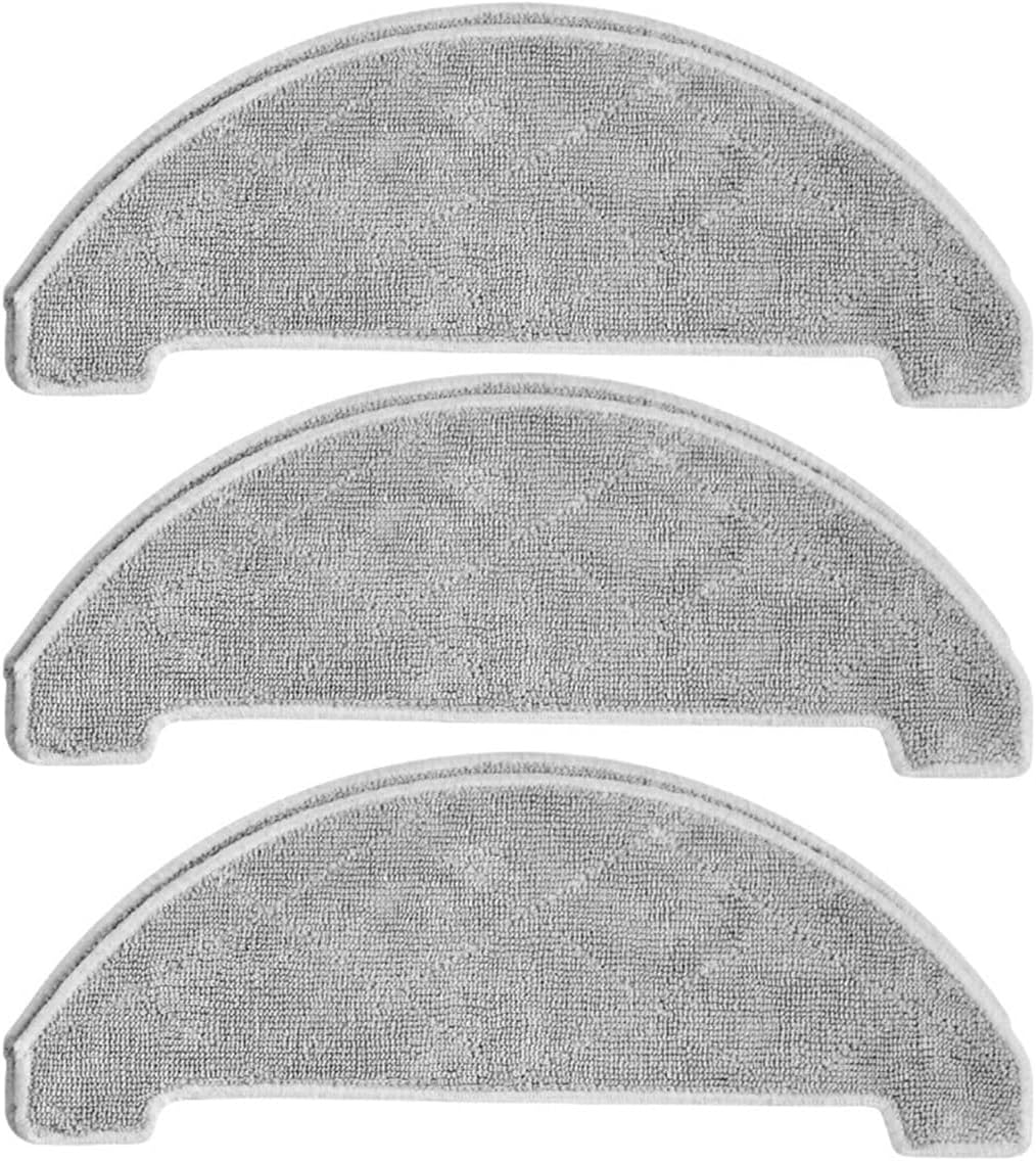 Robot Spare Vacuum Cleaner Accessories, 3PCS HEPA, 3 Mops, Main Brush, Dust Box, Water Tank, Adapter, H-Type.Compatible for Proscenic M7 Pro(Dust Bin)