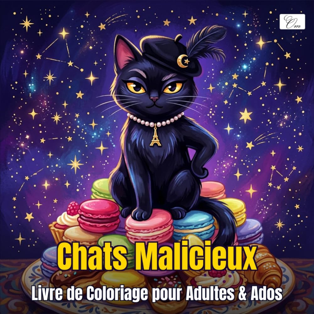 Naughty Cats — Chats Malicieux — Livre de Coloriage pour Adultes et Ados: Scènes hilarantes de chats à colorier — 60 personnalités kawaii avec attitude et humour décalé