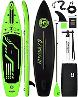 HITABAY Prancha De Stand Up Paddle Inflável Com Acessórios Premium Para Sup E Suporte Câmera, Ultraleve (7,9 Kg) Adultos Jovens Todos Os Níveis Habilidade, 3,3 M