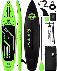 HITABAY Prancha De Stand Up Paddle Inflável Com Acessórios Premium Para Sup E Suporte Câmera, Ultraleve (7,9 Kg) Adultos Jovens Todos Os Níveis Habilidade, 3,3 M