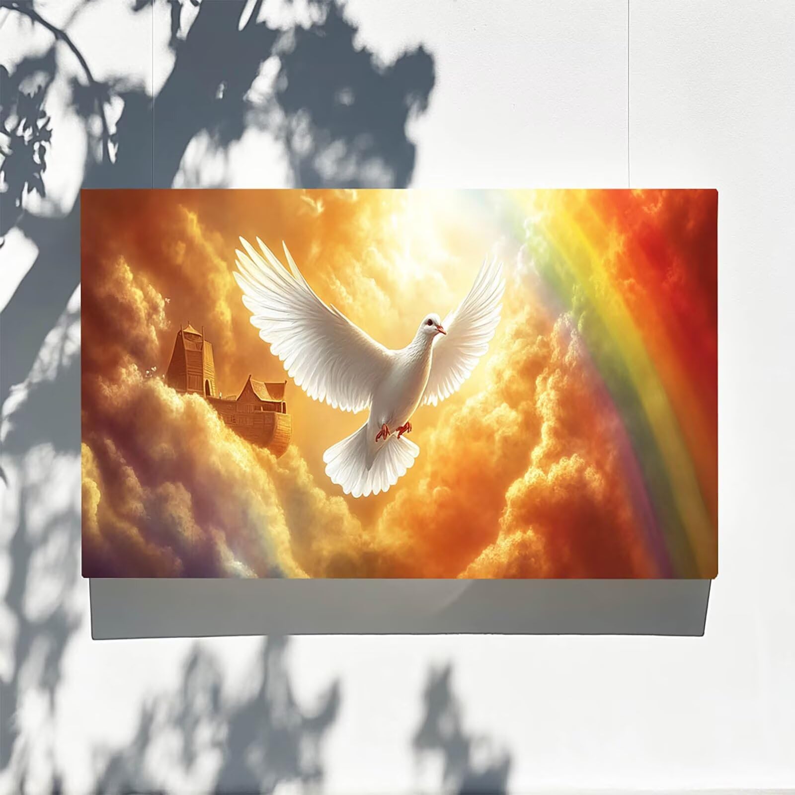 Pintar por Numeros Adultos Pichón, Pintar por Numeros Niños Kit Manualidades Adultos Arca de Noé Cuadros para Pintar por Numeros Pintura Acrílico, Cuadros Decoracion Salon Modernos 80X160cm 7w-D-B