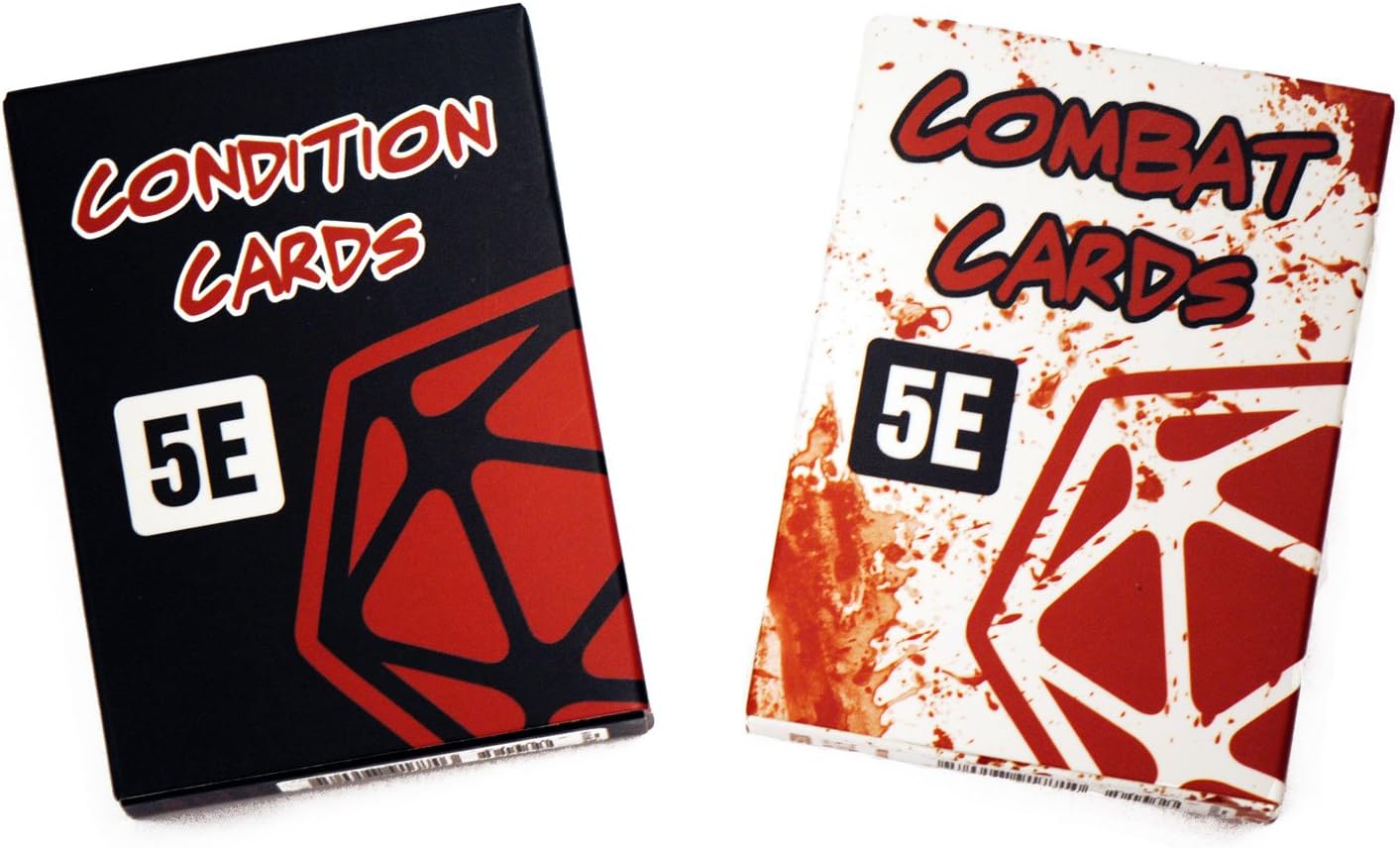 DnD 5e Condition Cards and Combat Cards Combined Set