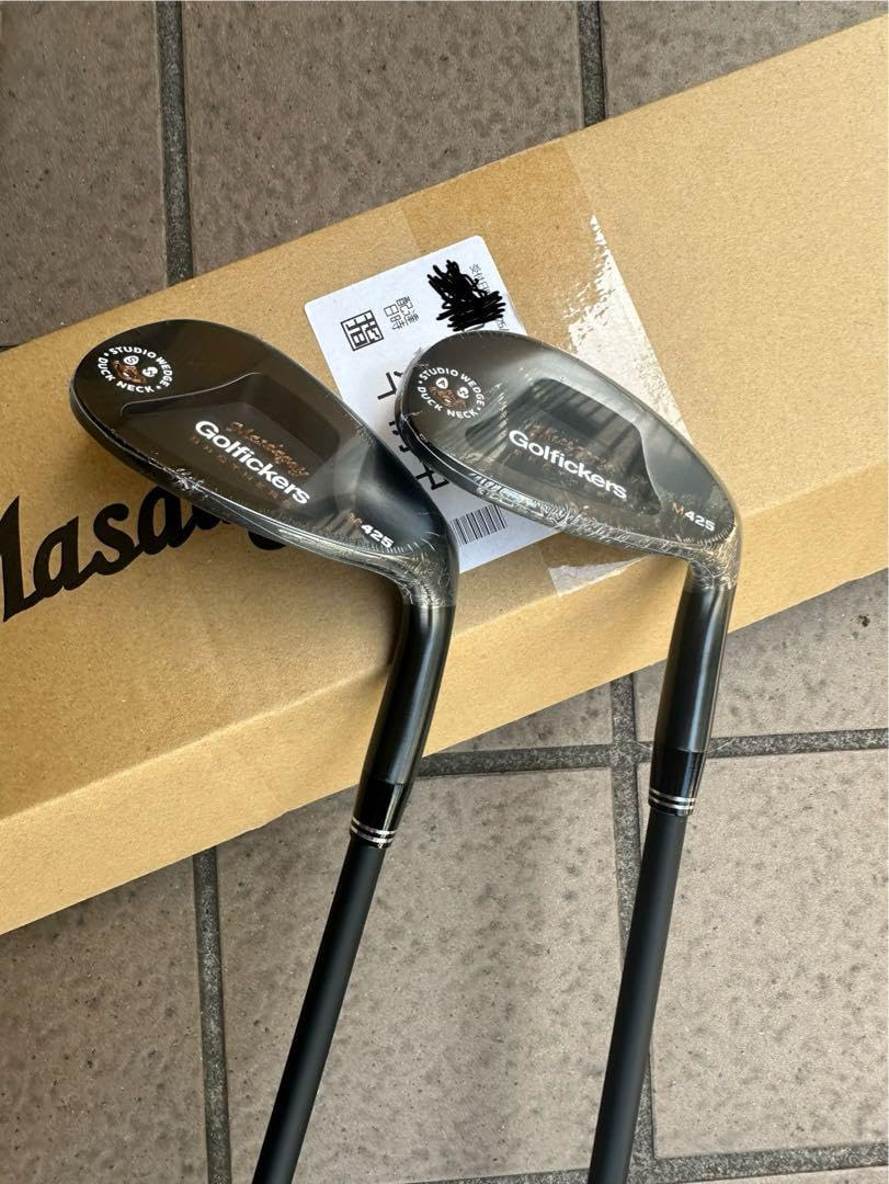 ディスカウント ⑦マスダゴルフ M425 グースネック AW SW 銅メッキ 2個