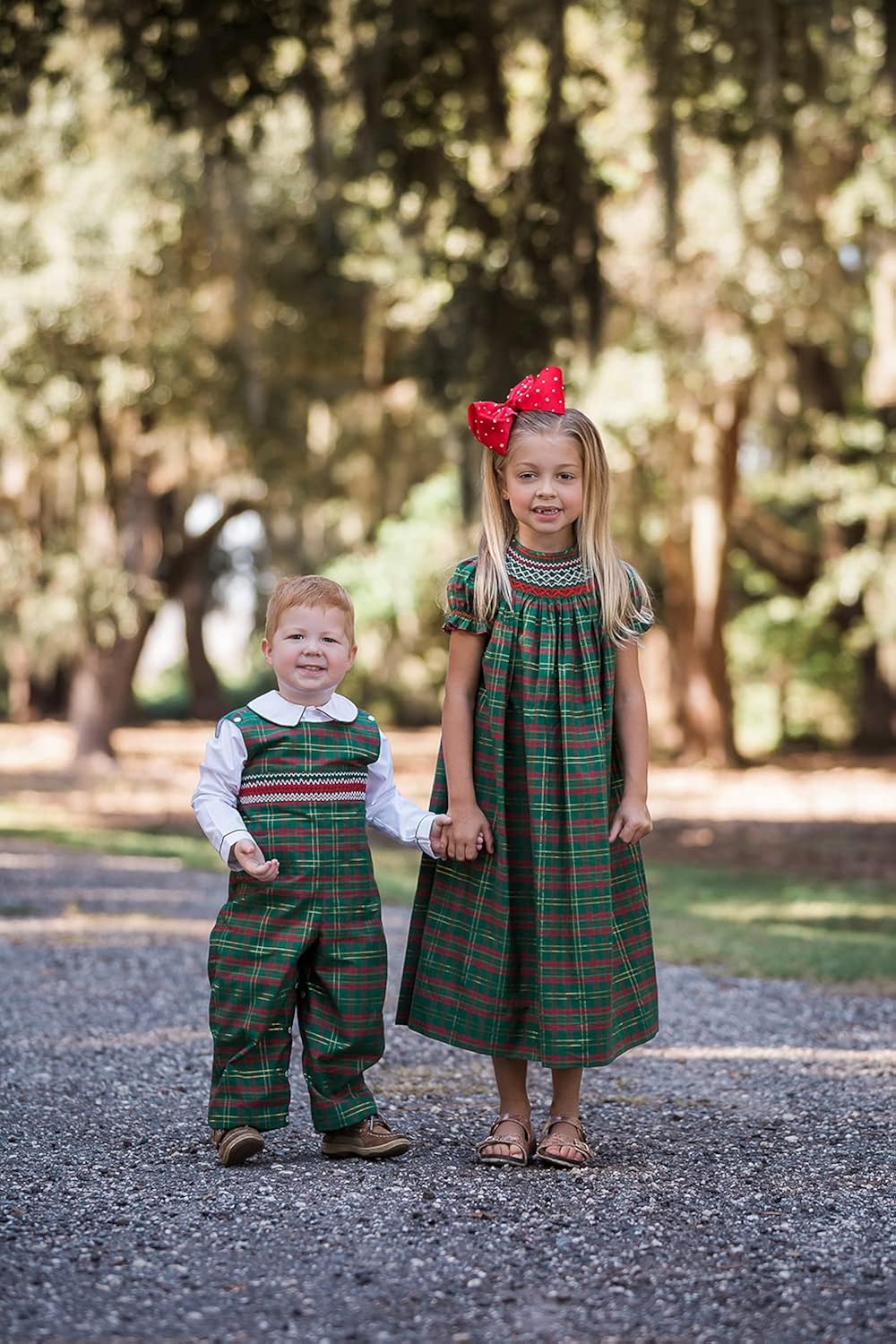 Hand Smocked Boys Christmas Longall Outfit for Boys Babies and Toddlers: Clothing, Shoes & Jewelry