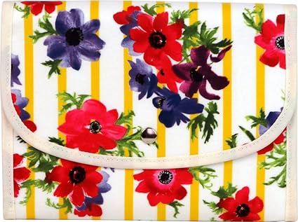 Amazon ポーチェ 母子手帳ケース ジャバラ 防水 ロココ花柄 イエロー 撥水生地 母子手帳ケース ベビー マタニティ 通販