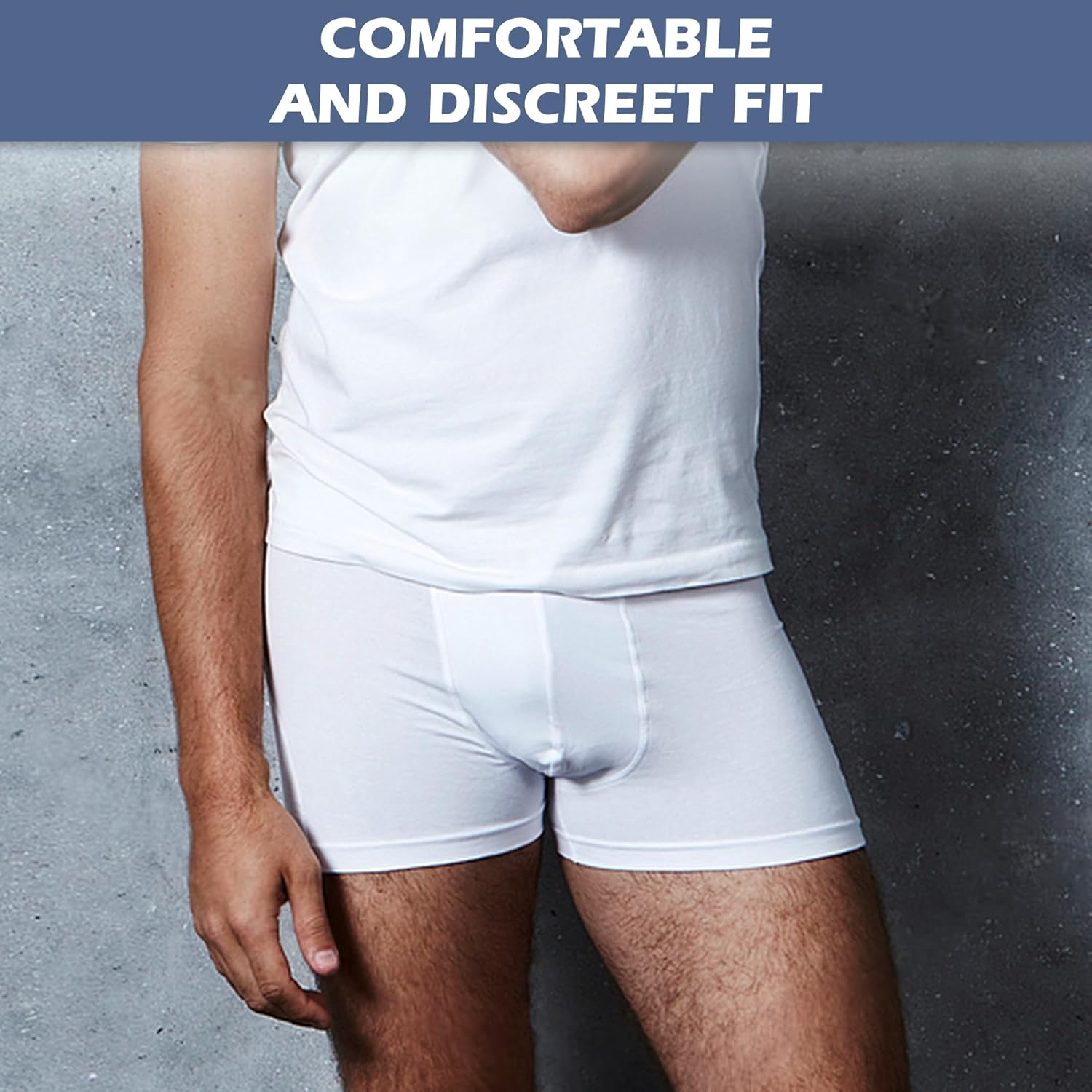 Reusable Incontinence Pads for Men, 2 Packs Universal Pad for Mens for Urinary Leakage,Mens Incontinence Pads, Washable Incontinence Guards with Maximum Absorbency to Prevent Leaks - Image 2