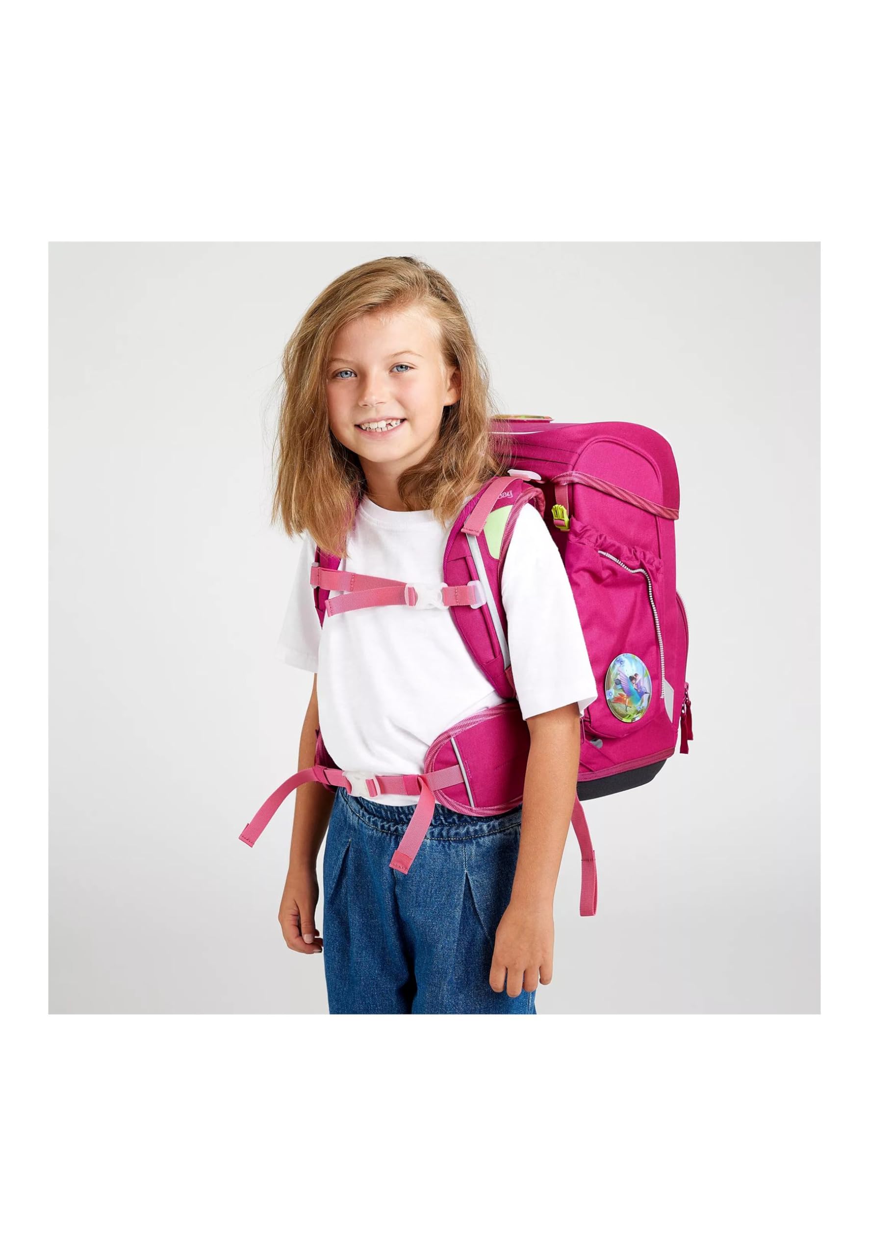 ergobag cubo Schulranzen Set 5-TLG. WaldzauBär