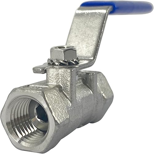 Miniatura 2 de HFS (R) Válvula de bola de una pieza 14" NPT hembra x 14" NPT hembra, acero inoxidable 304, 1000 CWP