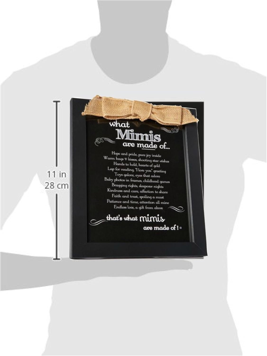 Framed Chalkboard Artwork for Mimi - Perfect Keepsake For Mimi/Grandma