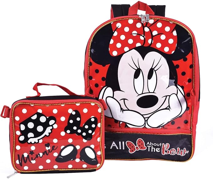 Minnie Mouse Backpack Combo Set Disney Minnie Mouse 2 Piece Backpack