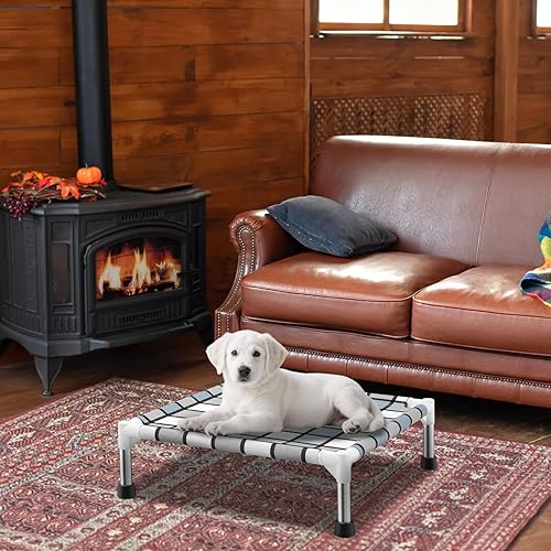 Miniatura 7 de Cama elevada para perros al aire libre, cama elevada para perros al aire libre, cama elevada para mascotas, cuna para el gusto de las mascotas,