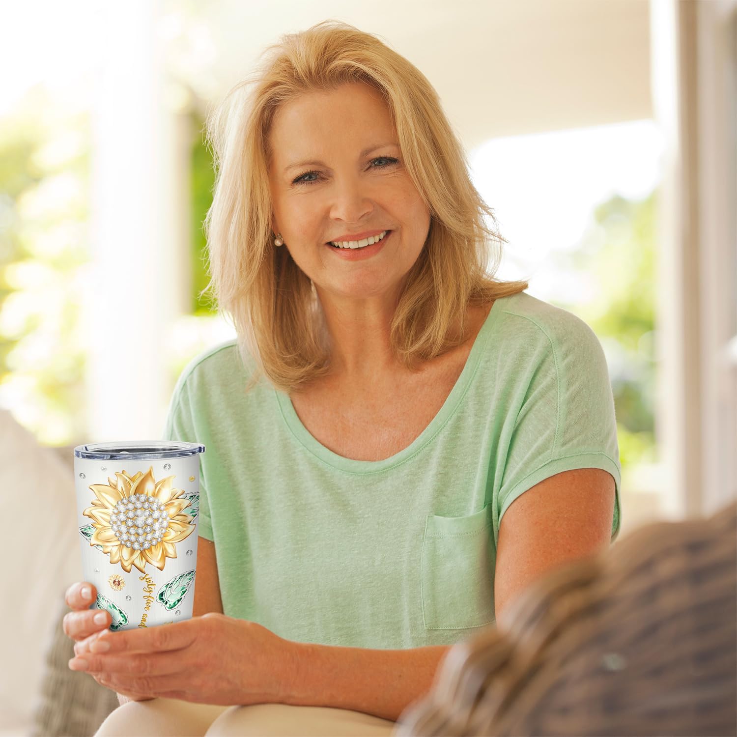 65th Birthday Gifts for Women Tumbler 20oz, Best Gifts for 65 Year Old Woman/Her/Mom/Grandma Mug, Happy 65th Birthday Decorations - Image 5