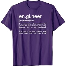 Engineer Funny Dictionary Definition T-Shirt