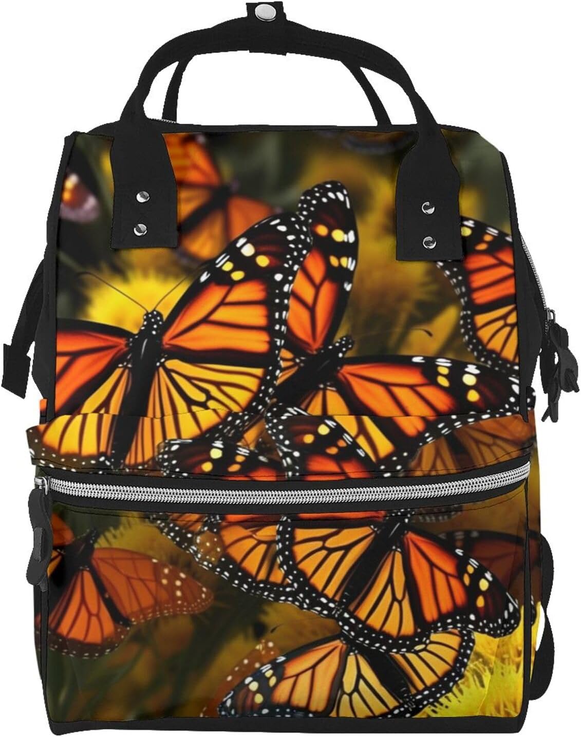 African Map Ethnic Pattern Diaper Bag Backpack Mommy Bag Multifunction Travel Maternity Baby Changing Bags