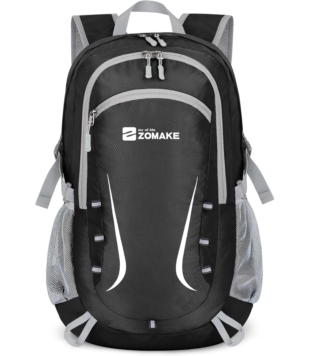 ZOMAKE Foldable Backpack - Hiking Daypack Lightweight Packable 35 L Water Resistant Travel Bag Nylon Outdoor Sports Gym Camping Rucksack Walking Trekking for Men Women Seniors