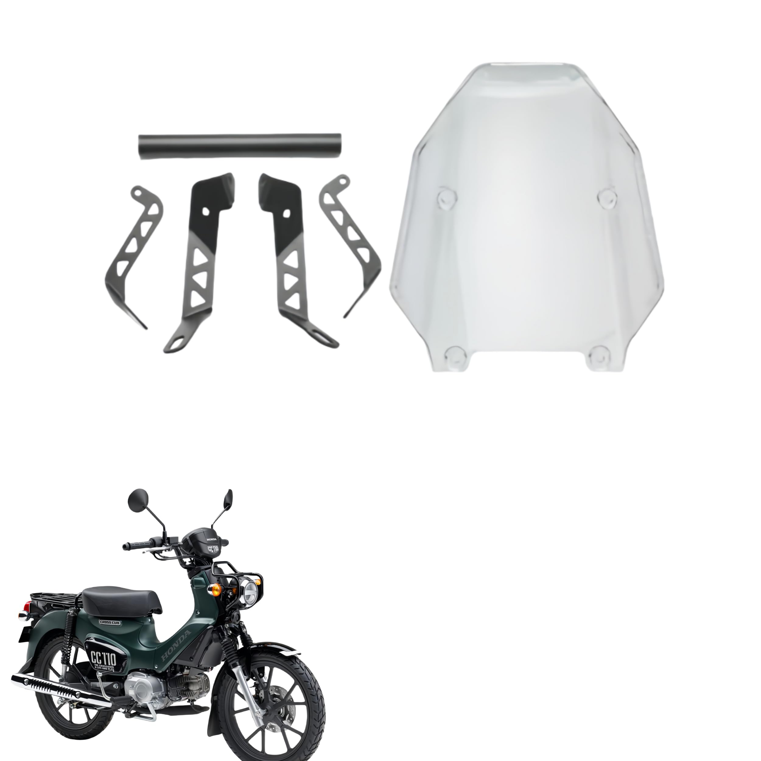 Amazon | 【Dextraplus】「クロスカブ CC110 JA60」に対応 ホンダ対応