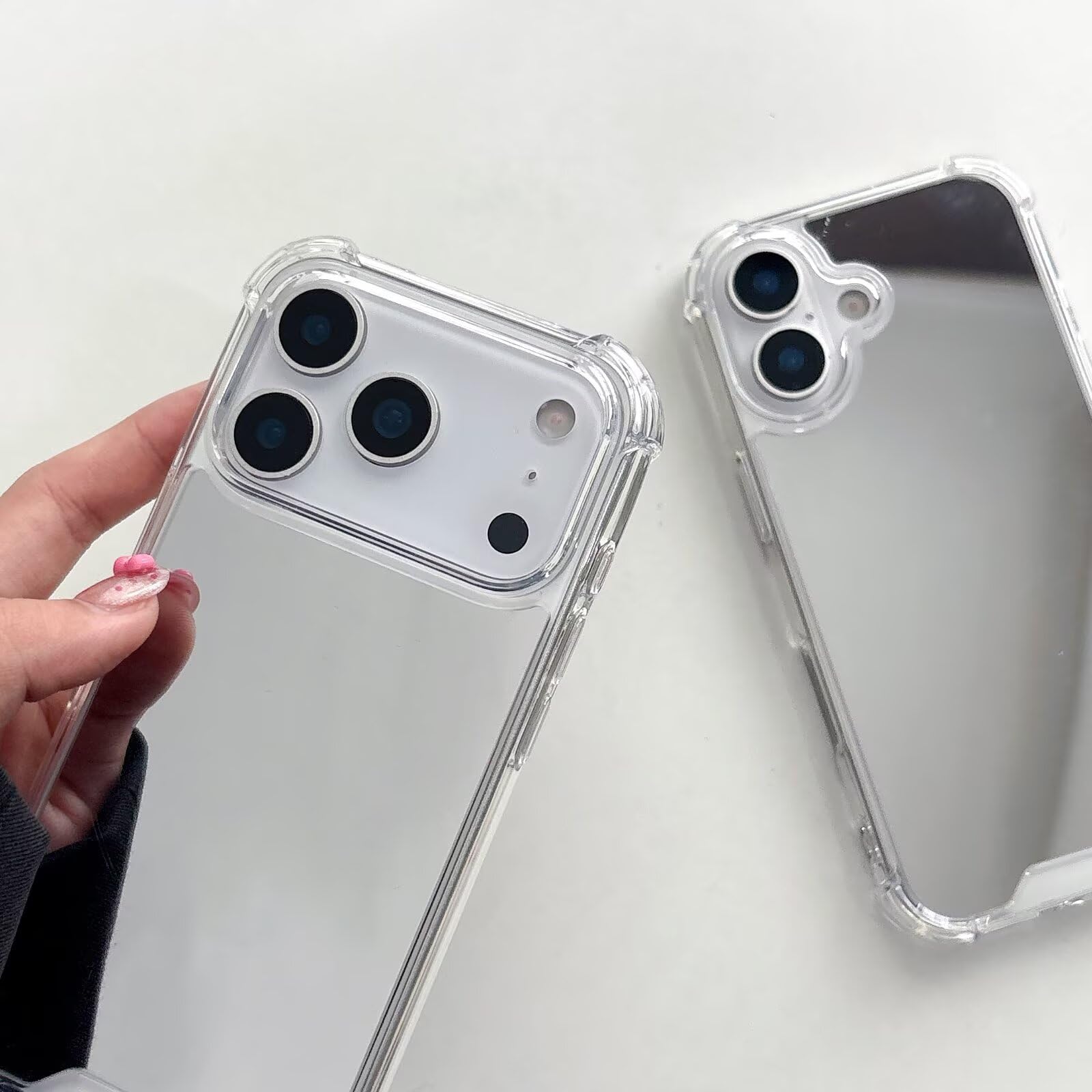 Amazon.com: Rnrieyta Miagon Mirror Case for iPhone 17 Pro Max