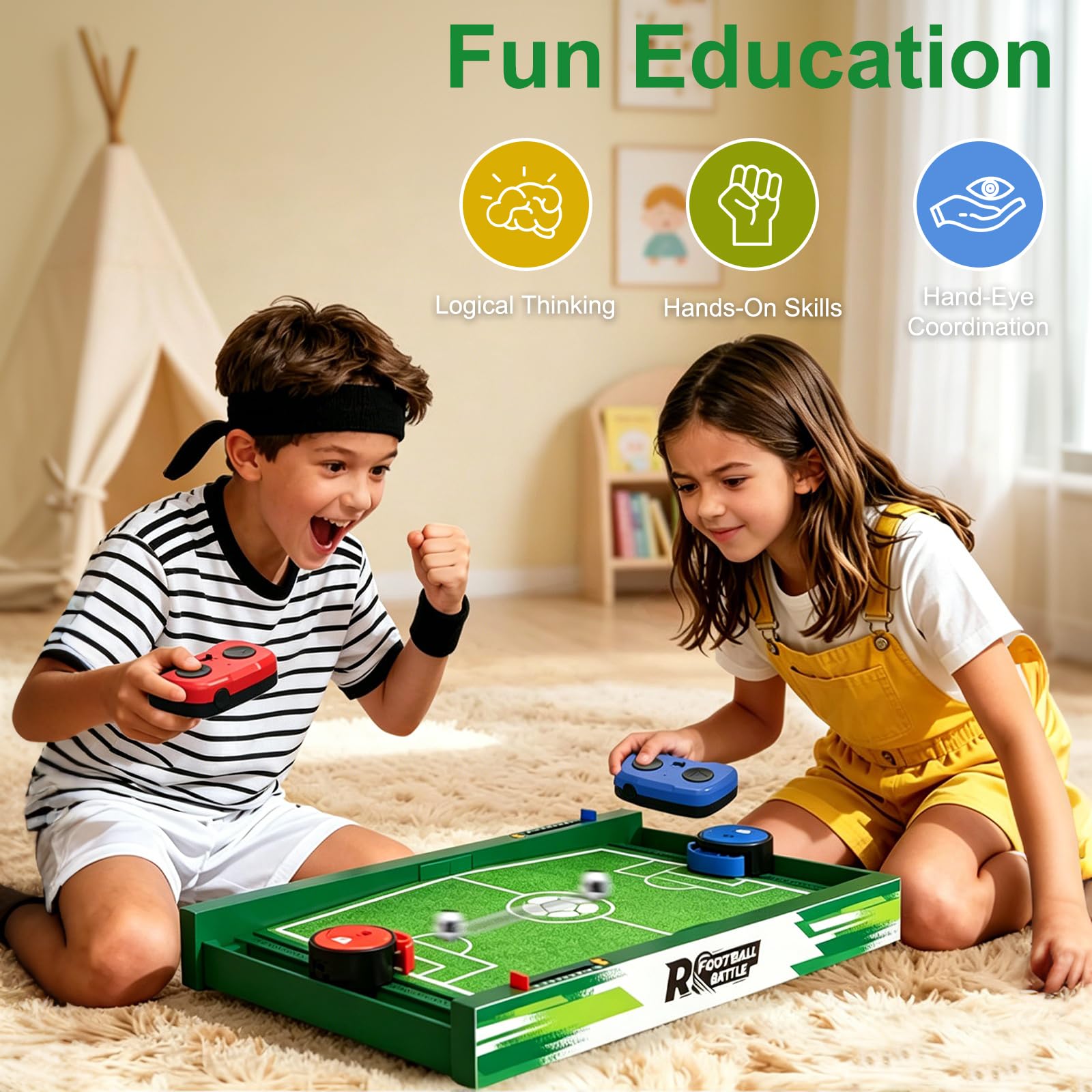 Juegos de Mesa de Fútbol, Aficionados al fútbol | Juegos Interactivos para Padres Hijos,Regalos Fútbol de alta gama para Semana Santa, Navidad,cumpleaños y el Mundial de 2026