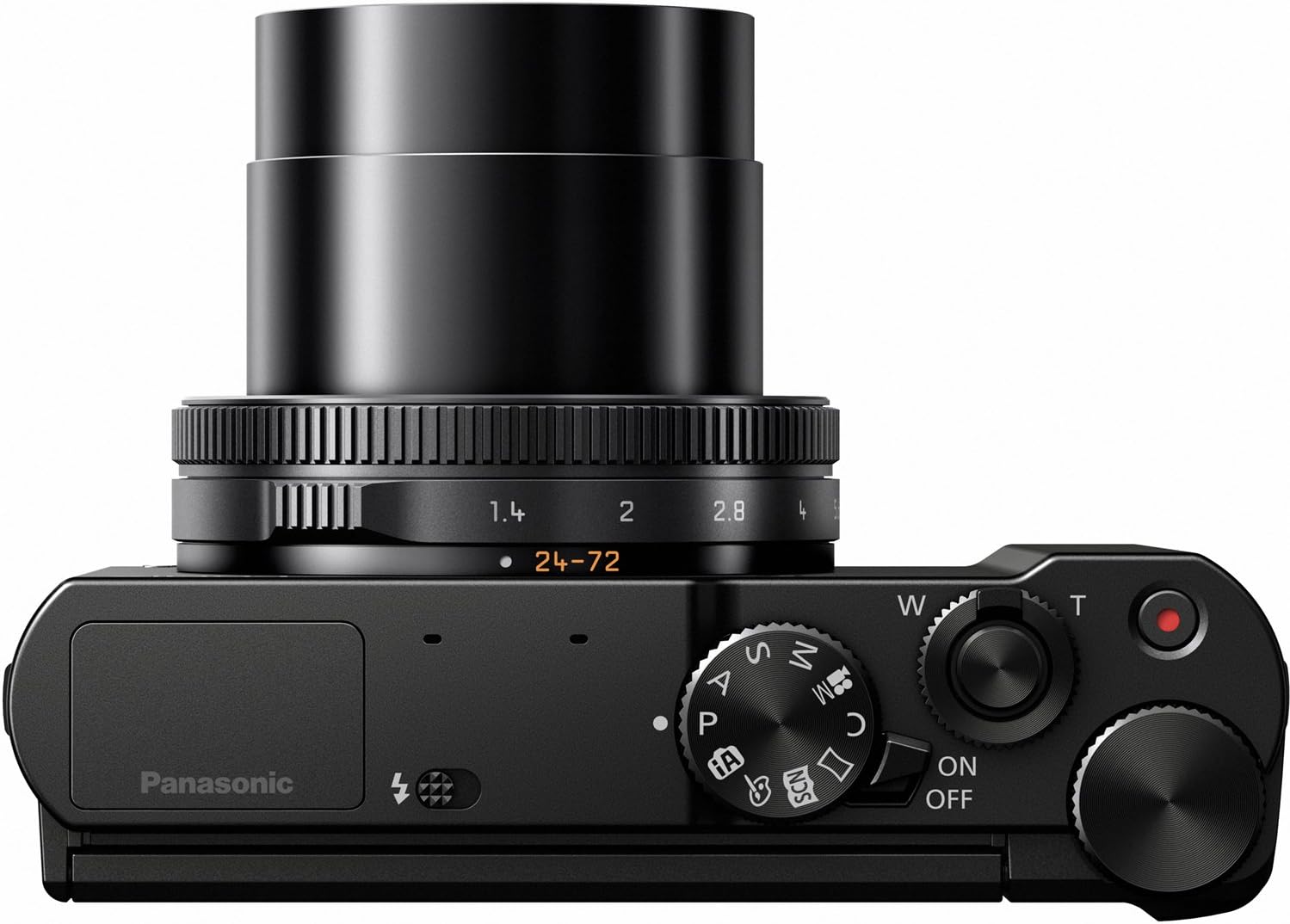 panasonic lumix lx10 4k digital camera 20 1 megapixel 1 inch sensor 3x leica dc vario summilux lens f1 4 2 8 aperture power o i s stabilization