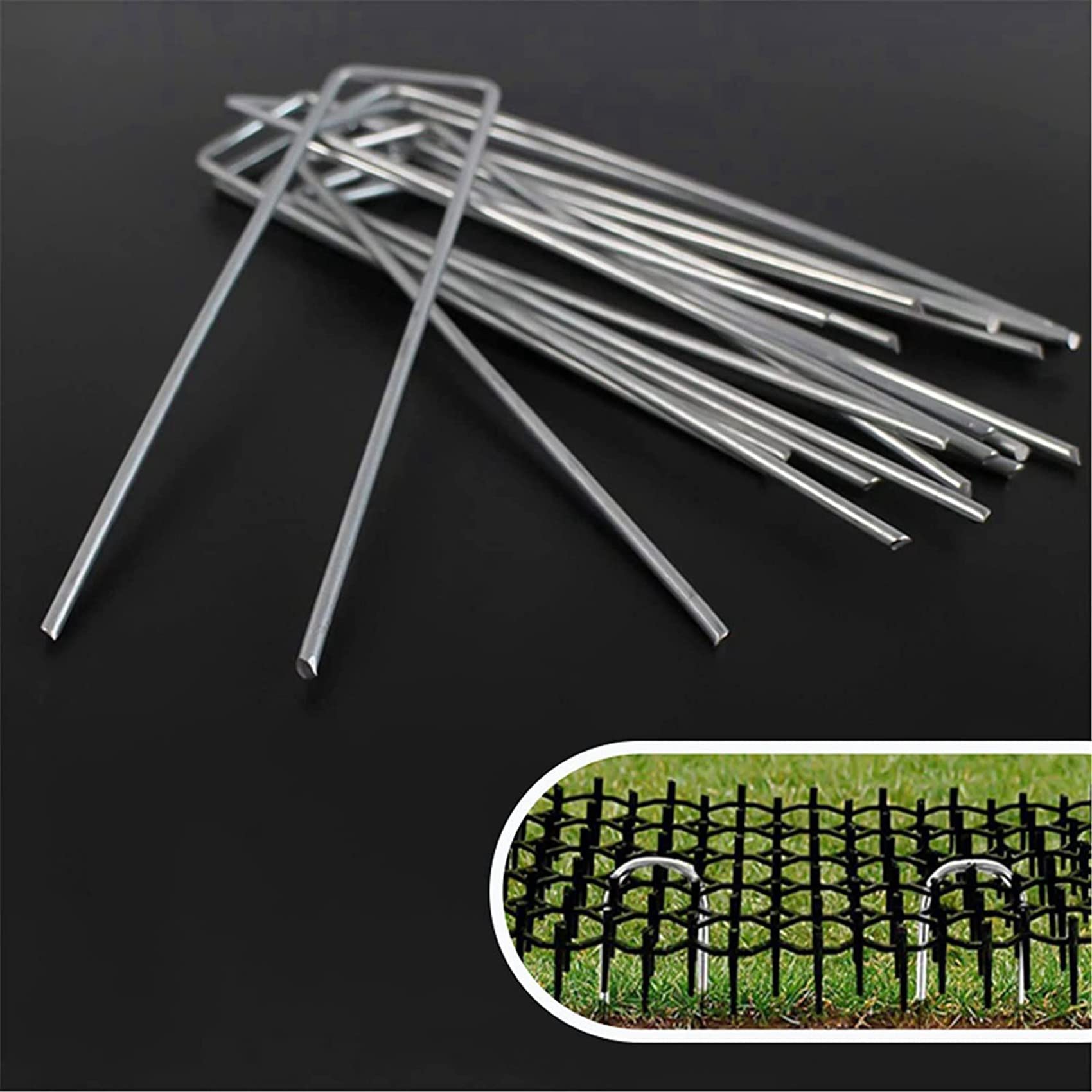Tappetino per Gatti 36 Pezzi con Punte, Repellente per Punte per Animali, Spina per Scavo per Strisce di Spine da Giardino Punte Deterrenti per Gatti