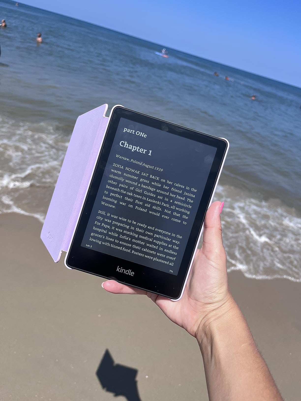 kindle paperwhite 5 chống nước tiêu chuẩn IPX8
