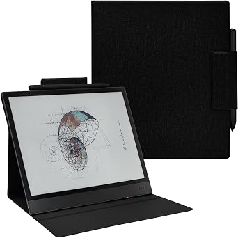 Case for 10.3" Boox Note Air6 C/Note Air 5 C, Cloth Black