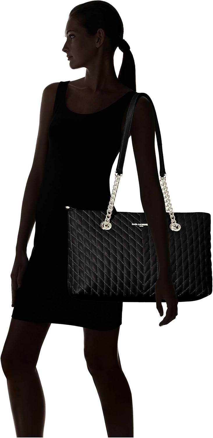 KARL LAGERFELD Paris Womens Karolina Tote Bag - Image 2