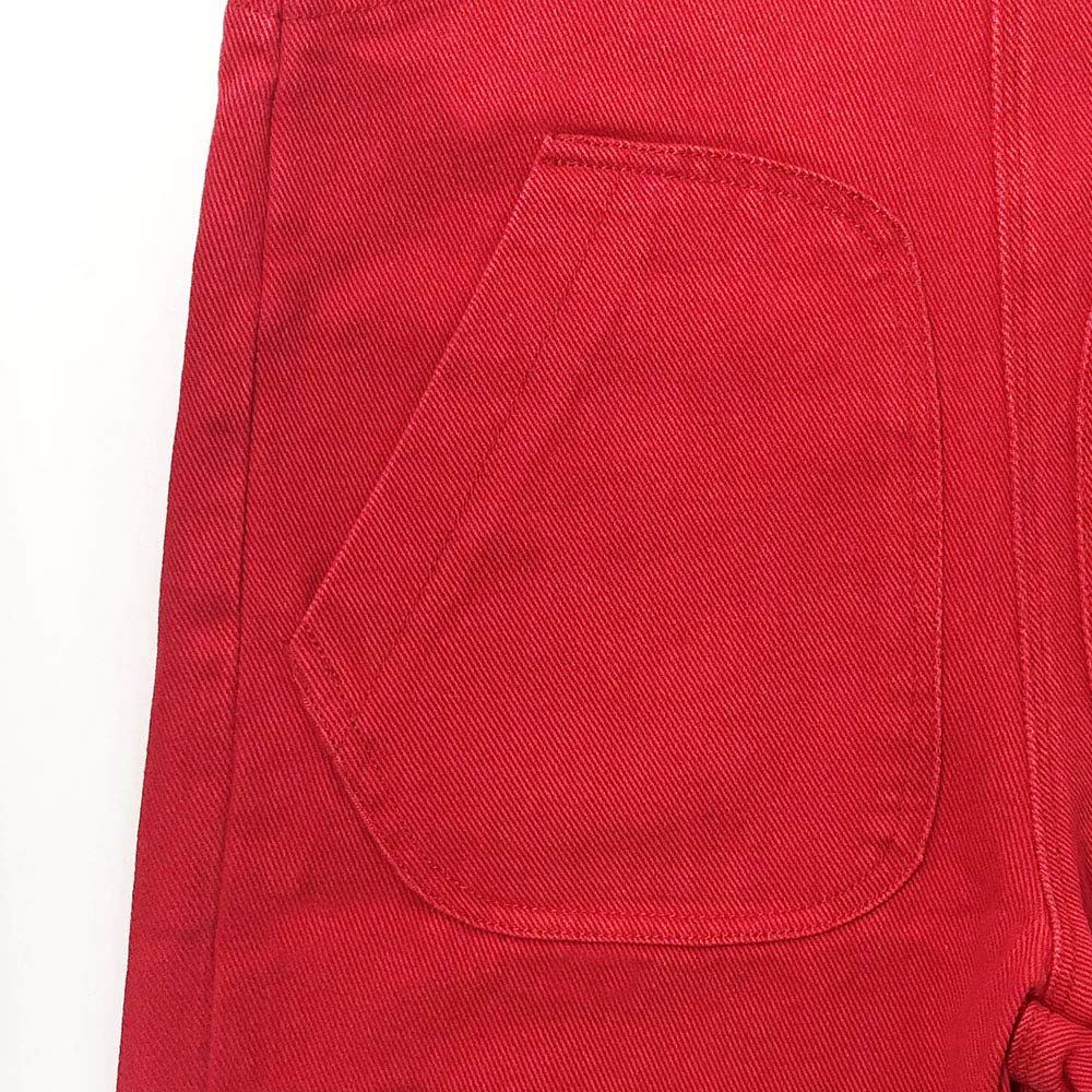 Peacolate 5-16 Ans Petite Grande Fille Salopettes en Jean Brodées Roses Combinaisons Barboteuses Pantalons