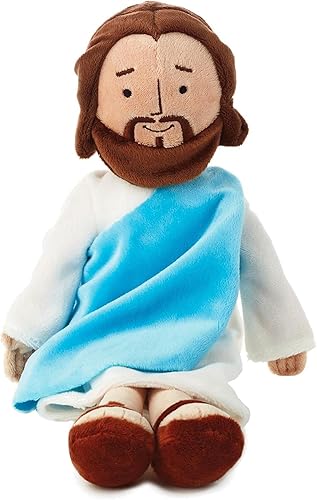 Miniatura 1 de Natseekgo Peluche de My Friend Jesus de 13 pulgadas clásico Cristo religioso salvador Jesús juguete de peluche con sonrisa regalos de fiesta Jesús