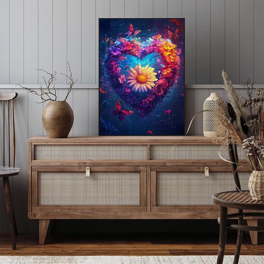 Puzzle 2000 sztuk, puzzle Love Ocean dla dorosłych 2000, drewniane puzzle, klasyczne gry edukacyjne, niemożliwe wyzwanie, gry i zajęcia rodzinne, prezent kreatywności DX0YL1-5