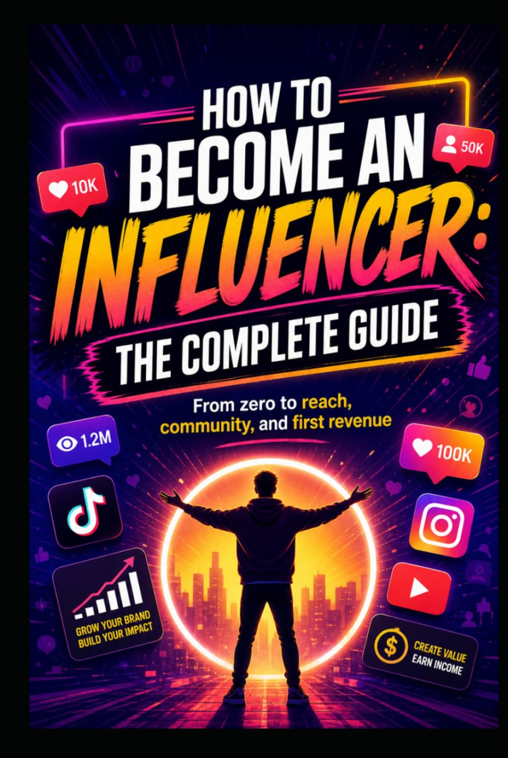 How to Become an Influencer: The Complete Guide: From Instagram Profile to Launch Campaign – Content, Community, Monetization and Growth on TikTok, Instagram and YouTube