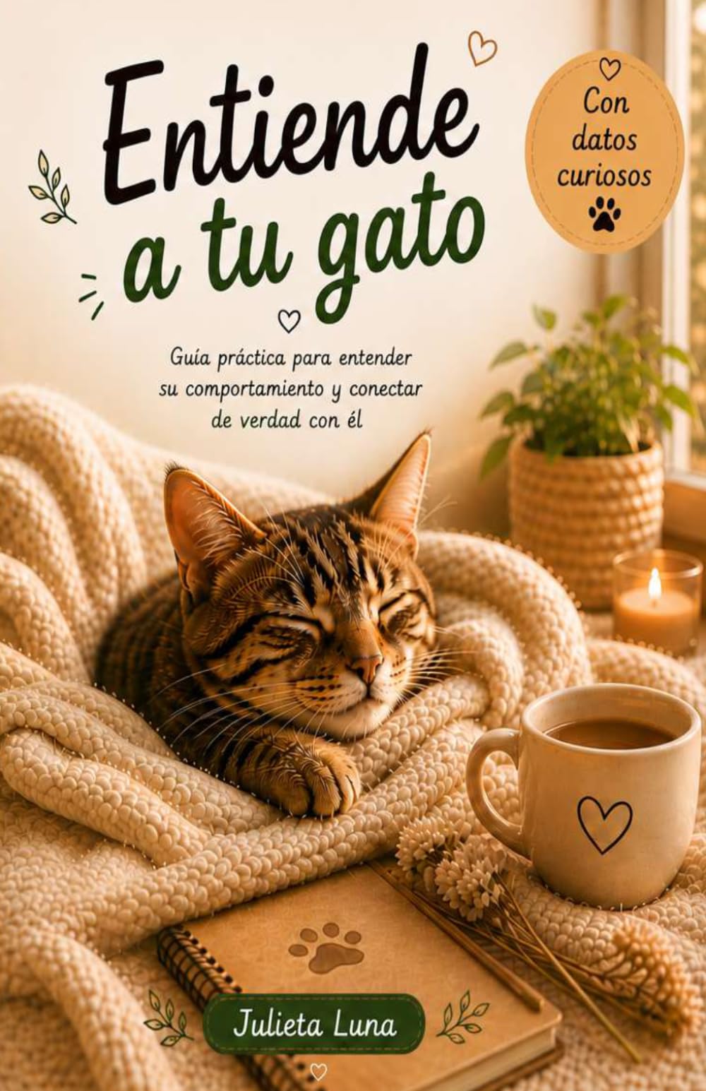 Entiende a tu gato: Guía práctica para entender su comportamiento y conectar de verdad con él (con datos curiosos )