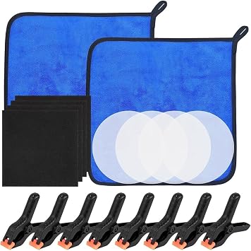 Card Flatening and Card Cleaning Kit, 4-In-1 Card Care Cleaning Kit, Trading Card Cleaning Kit with EVA Molded Foam