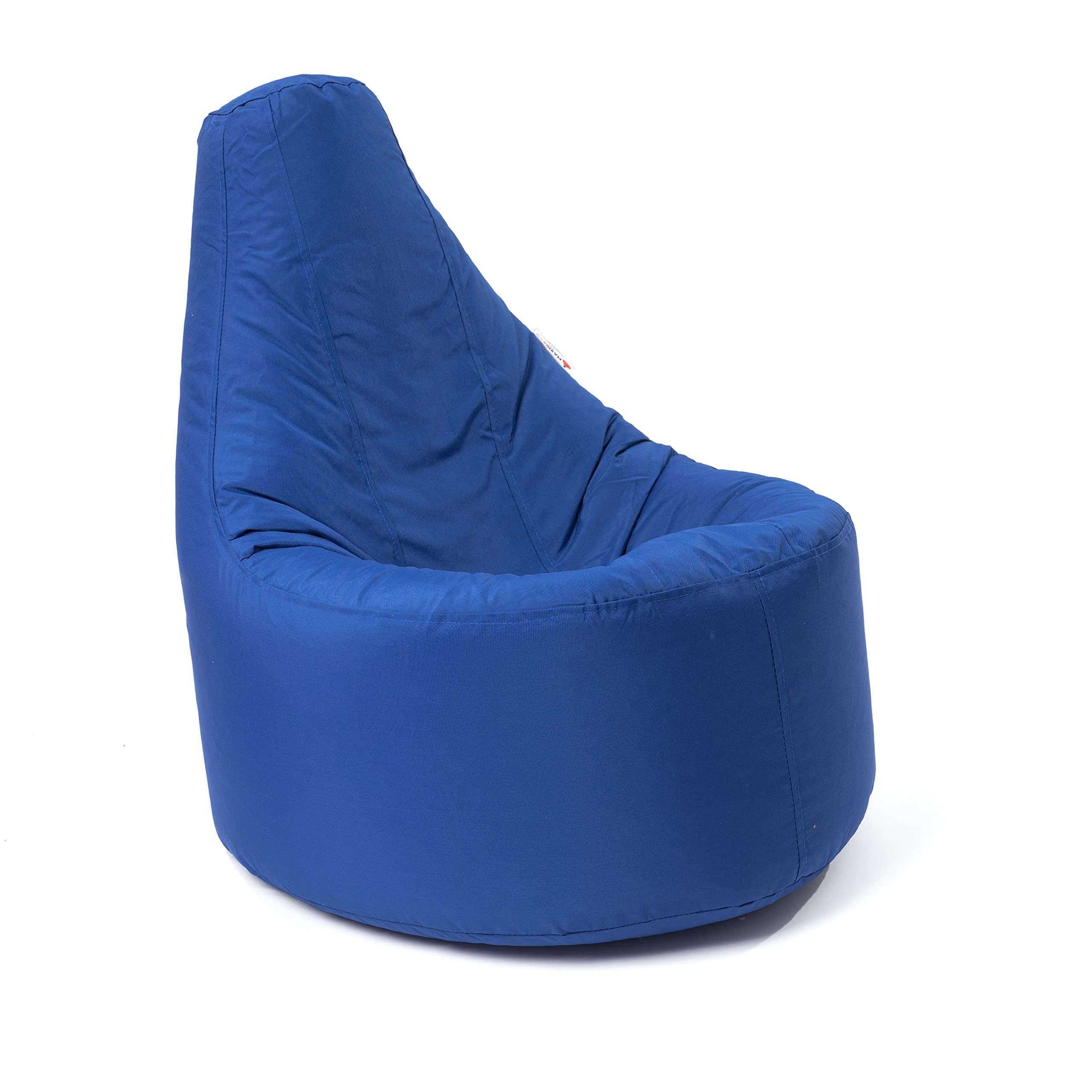 MaxiBean Bean Bag Chair Gaming indoor Outdoor Weather Resistant - Perfect for Home, Garden, Living Room Lounge - Adult, teenager Big Recliner BeanBag Chairs with Filling Beans Included - Navy Blue
