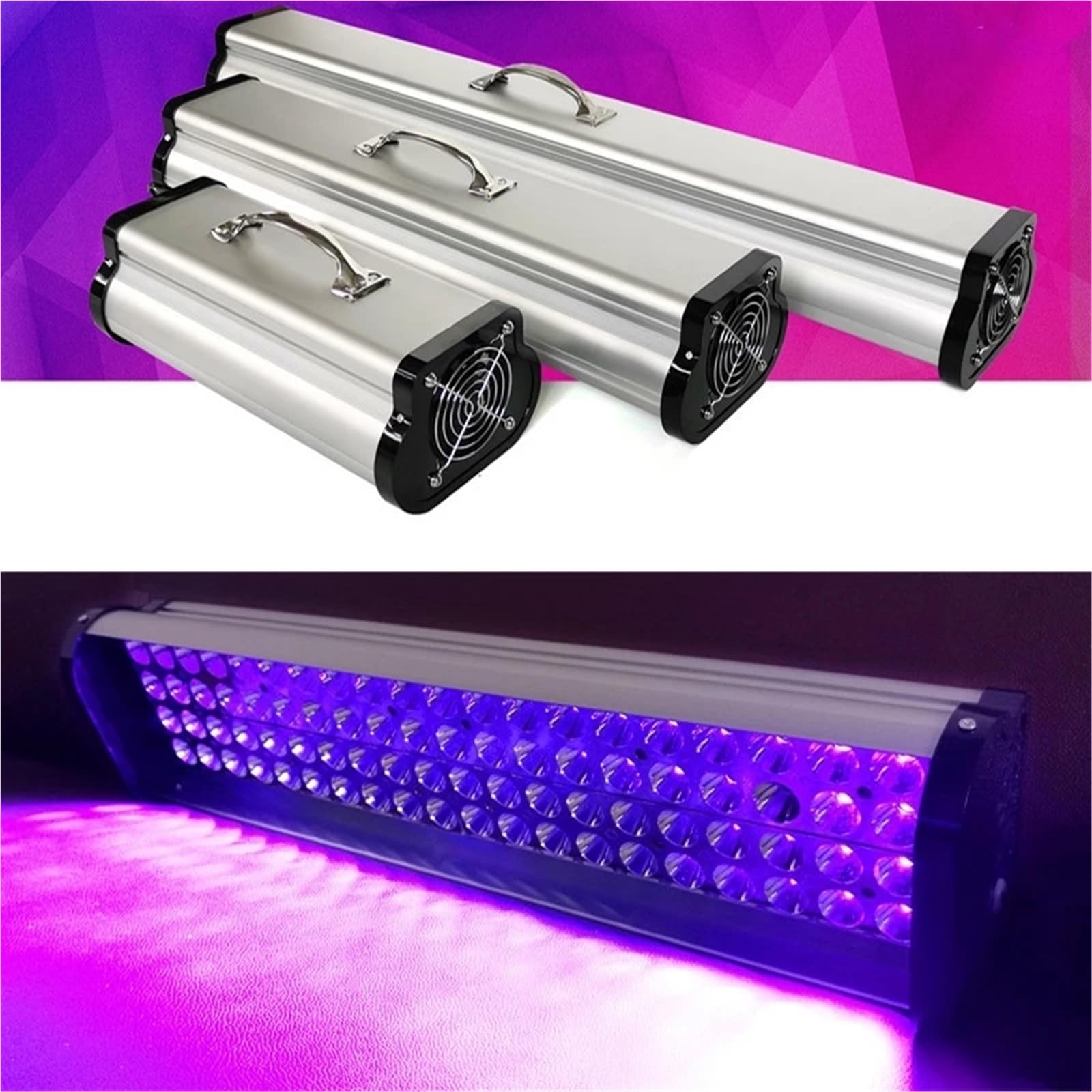 Światło UV, Lampa utwardzająca UV LED 400W 405nm 365nm 395nm Klej bezcieniowy Żywica Lut Farba Tusz Druk 3D DIY Utwardzanie