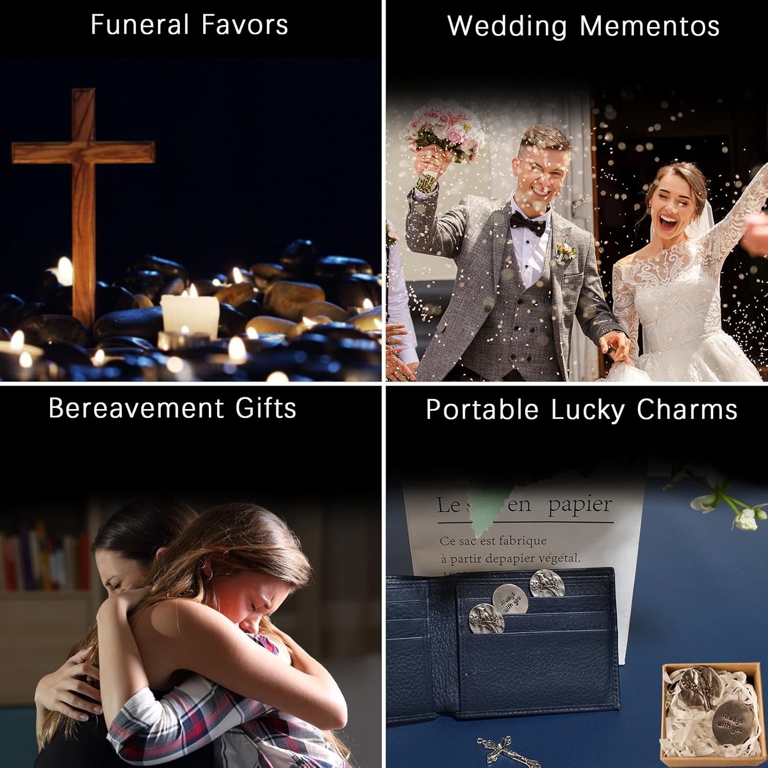 Cardinal Memorial Coins Bulk - Funeral Favors for Guests, Celebration of Life Keepsakes, Vintage Pewter Pocket Tokens, in Memory of Loved Ones Remembrance Gifts (Silver/50pcs)