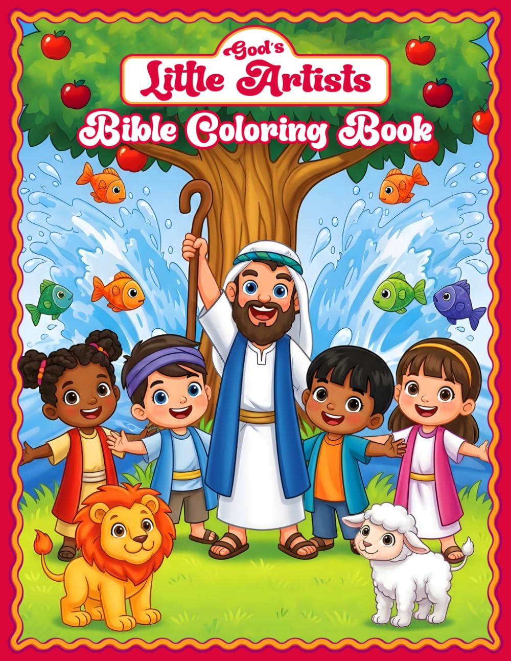 God's Little Artists: Bible Coloring Book