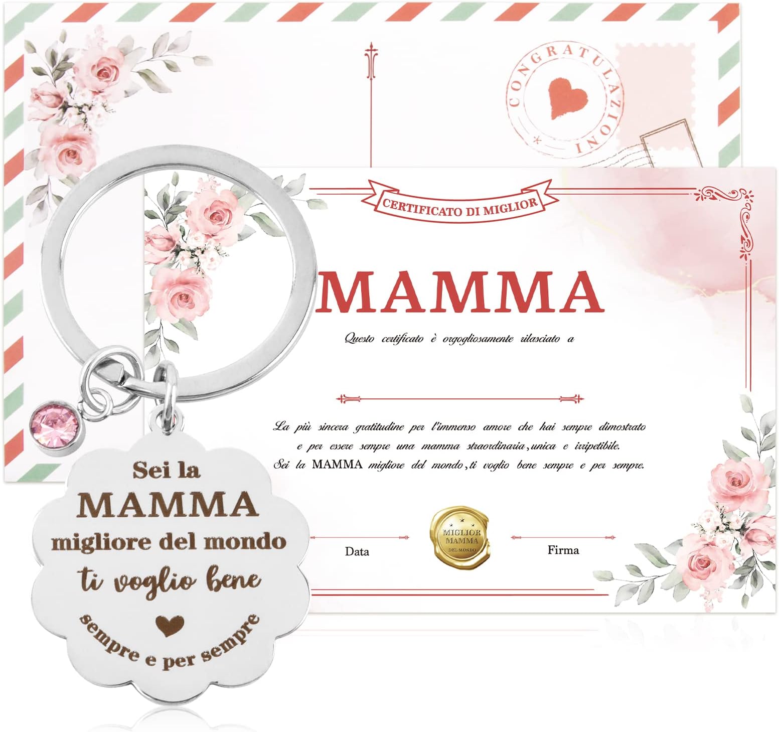 Idea regalo Festa della Mamma: portachiavi fai da te
