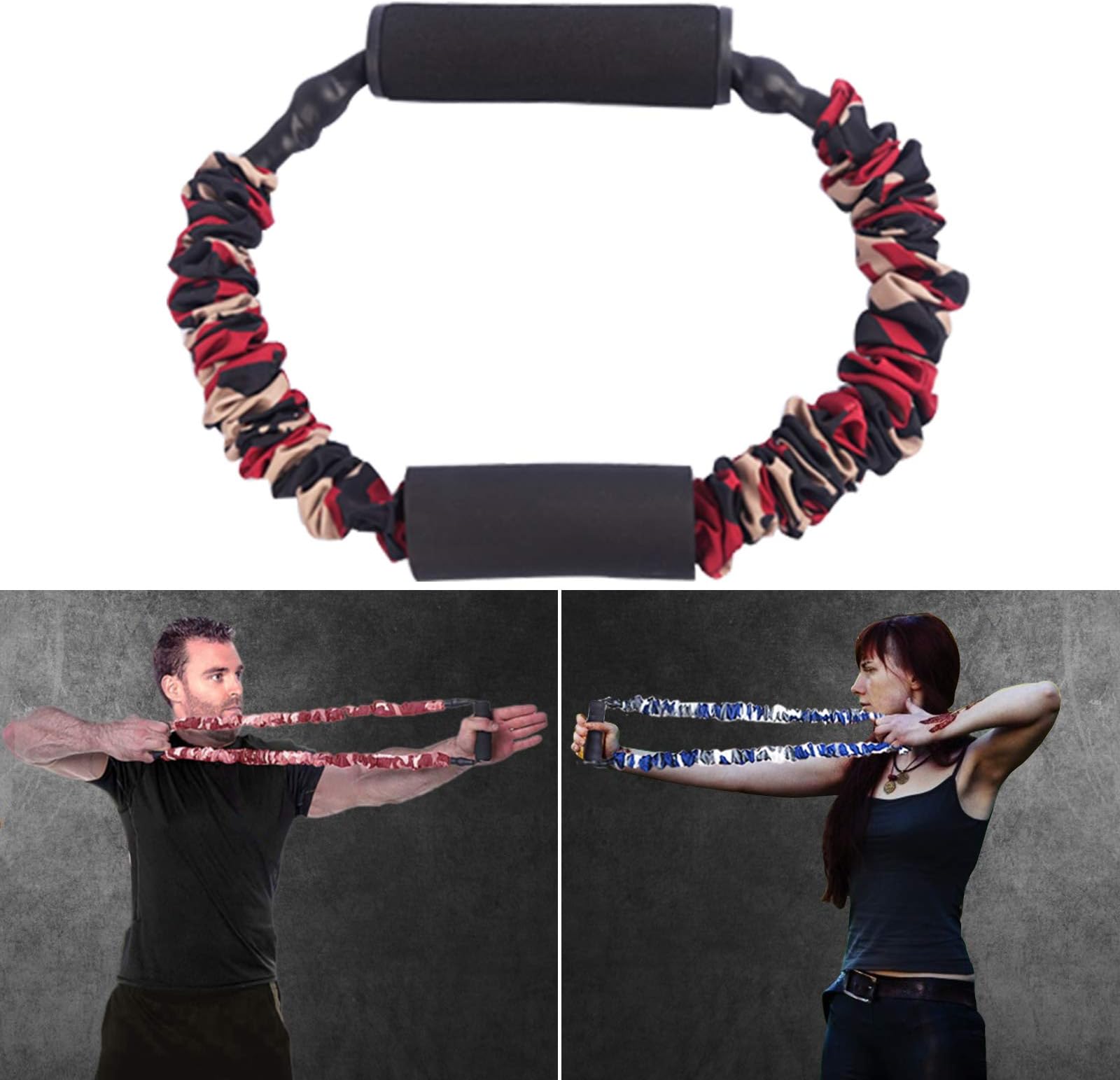 KIKIGOAL Archery Band Archery Exerciser Bow Trainer Strength Training for Reflex Bow Compound Bow Shooting