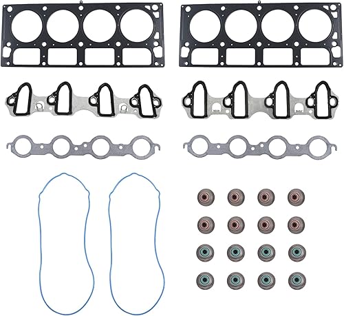 Miniatura 3 de No AFM DOD Kit de desactivación con elevadores de árbol de levas, cadena de distribución, bomba de aceite, juego de juntas de cabeza para Chevy