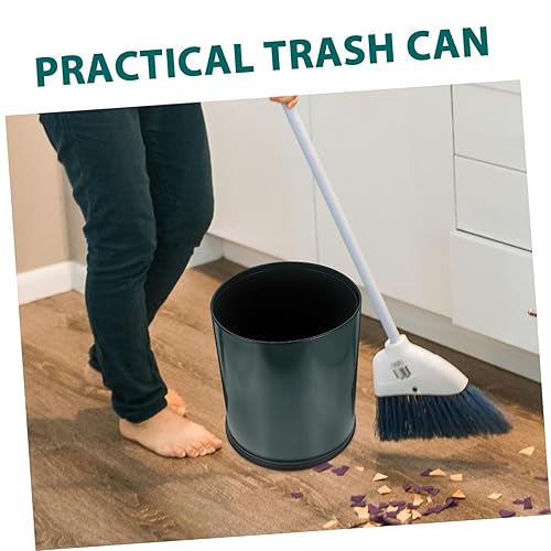 Miniatura 8 de DOITOOL Basurero decorativo para baño, cesta de basura para oficina, contenedor de ornamento, cesta de plástico para almacenamiento de papel,