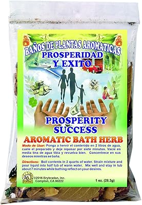 3 PCS Aromatic Soothing Herbal Bath Prosperity & Success PROSPERIDAD & EXITO bano DE PLANTAS AROMATICAS - Made in USA - 1 OZ