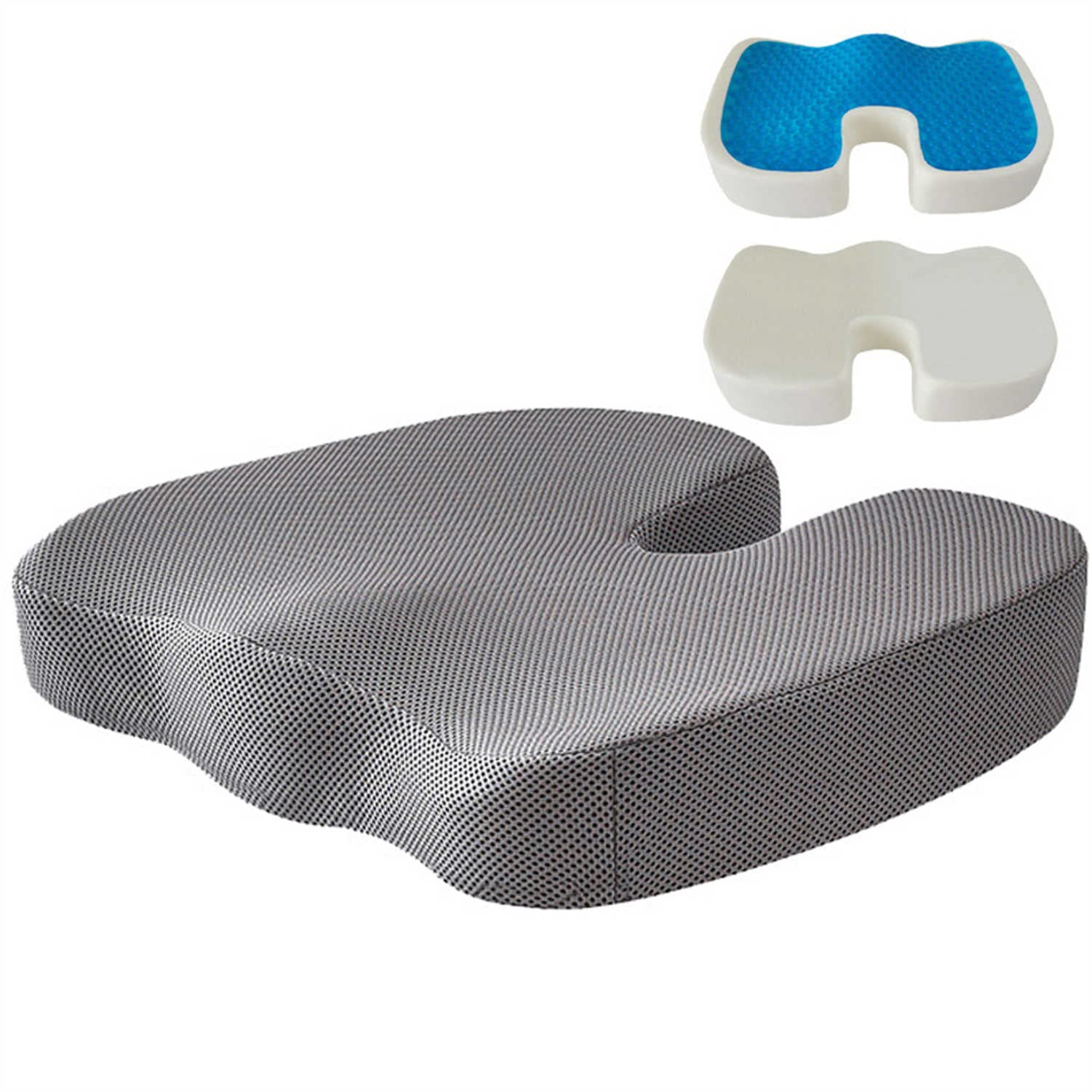 Cuscino Lombare SelectSoma Cuscino In Gel Per Seduta Lunga