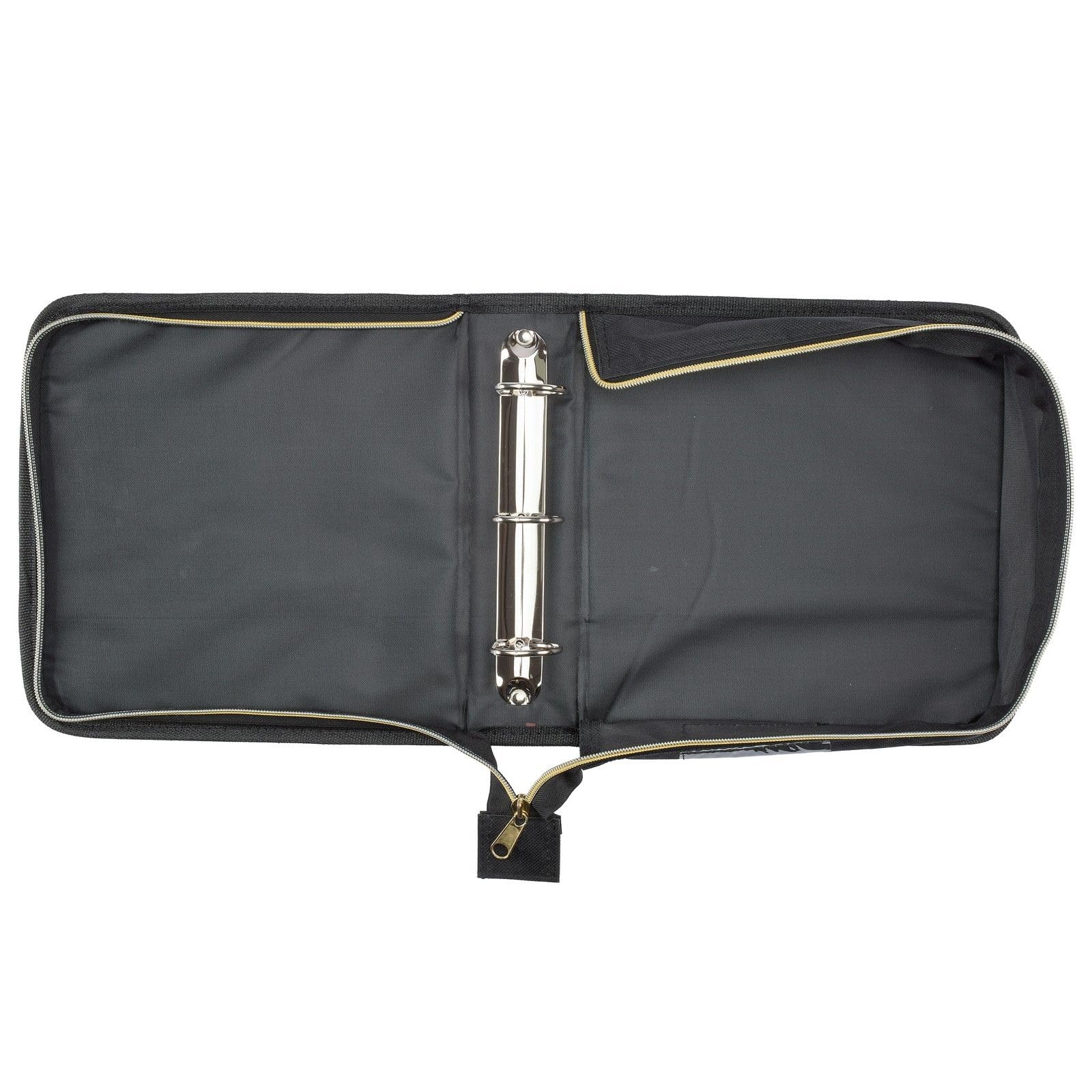 Vaessen Creative Aufbewahrungsmappe ohne inhalt, 25 x 25 x 8 cm, schwarz