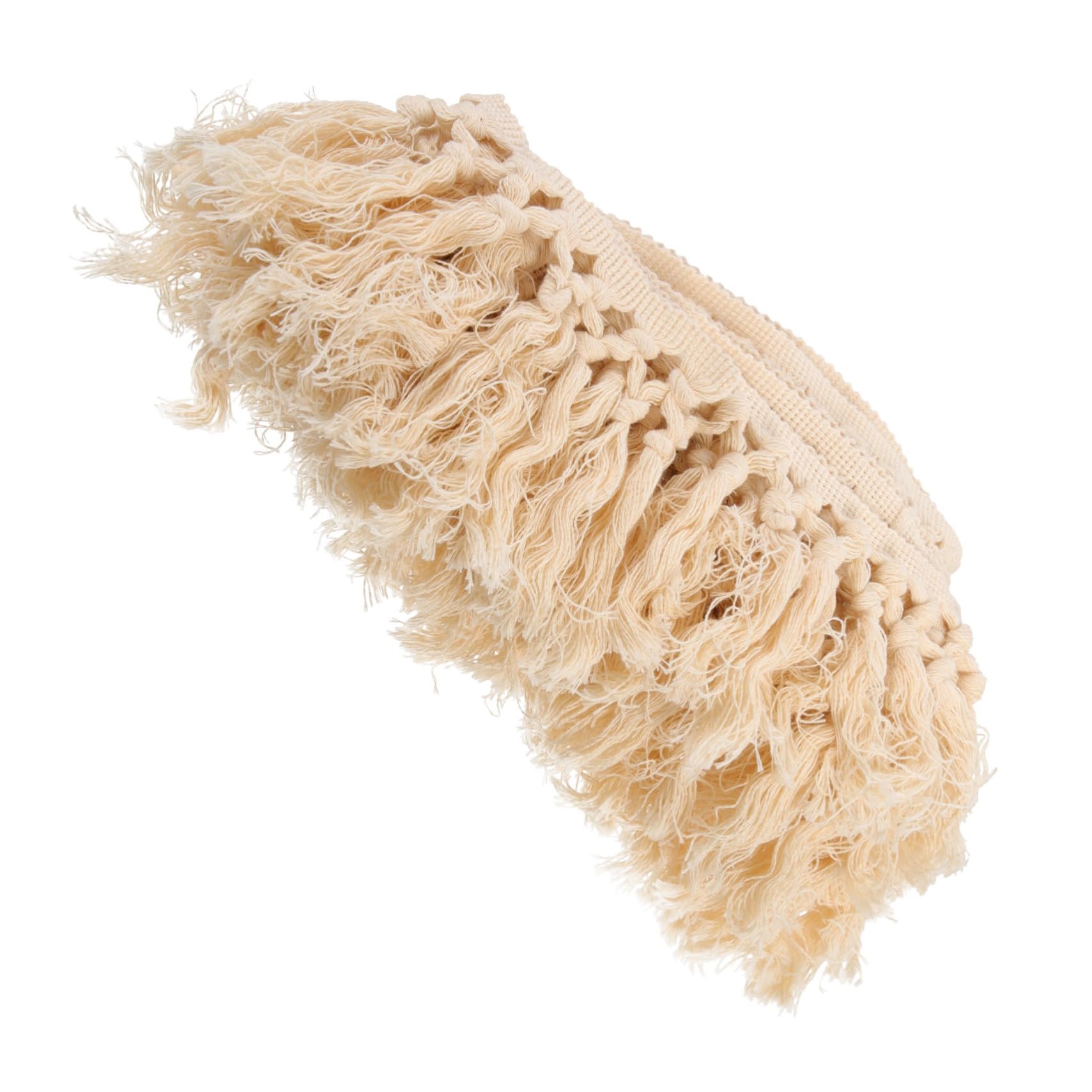 Garniture en Dentelle et Pompons pour Rideaux Bricolage Accessoire de Couture en Polyester Lavable Décoration Intérieure et Mode DIY 5 Mètres