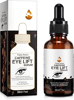 Suero de ojos con cafeína + EGCG, suero de oj...